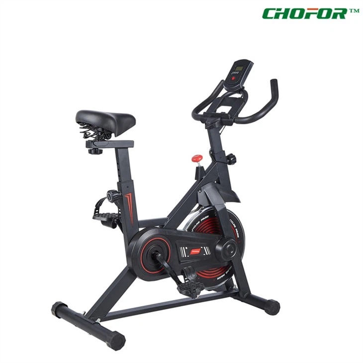 Height Adjustable Spin Bike With Hand Pulse